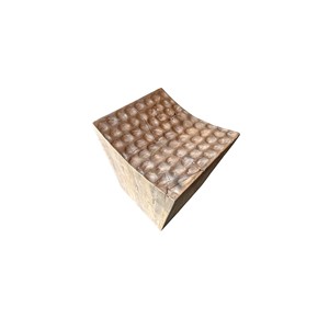 Handcrafted Mango Wood Stool with Woven Rope Seat - Wholesale from India - Product Image 4