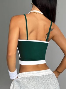 Soutien-gorge à bretelles croisées pour femmes |   Haut de sport anti-transpiration à large bande élastique |   Haute résistance aux chocs pour le jogging et l'exercice, service OEM - Product Image 6
