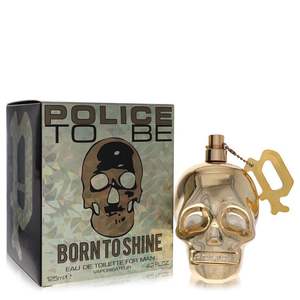 Born to Shine, Eau de Toilette en Spray para Hombre, Colección Police, Perfume Premium - Product Image 1