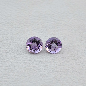 2mm a 10mm AAA Natural Brasil amatista facetado redondo corte brillante piedra preciosa venta al por mayor piedras preciosas originales para hacer joyería - Product Image 5