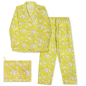 Conjunto de Pijama de Algodón 100% con Estampado Floral para Mujer, Manga Larga, Cuello Camisero, Suave, Ropa de Dormir Larga, Ropa Casual - Product Image 6