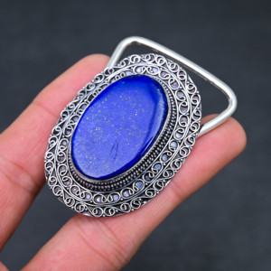 Venta al por mayor de cabujones de lapislázuli azul real, piedras preciosas para joyería femenina - Product Image 3
