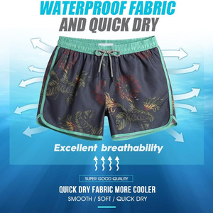 Custom Swim Shorts Quick Dry Anti-UV Protection Breathable Beach Swim <b>Trunks</b> <b>Mens</b> OEM Pakistan Export Manufacturer Supply - Product Image 3