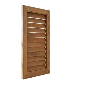 Natural Solid Wood Louvered <b>Doors</b> <b>Rustic</b> Design with Durable Finished Surface for Bedroom Wardrobe and Closet Projects - Product Image 1