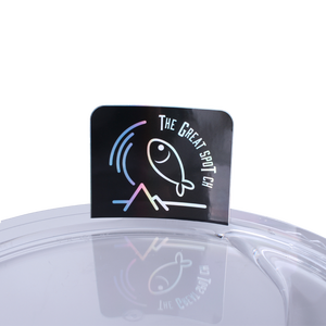 Custom UV Proof Self-adhesive Tear Resistant Hologram <b>Vinyl</b> <b>Stickers</b> 100pcs for Holiday Crafts Party Favors Candle Labels - Product Image 6