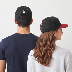 Casquette de baseball décontractée à 6 panneaux 100 % coton avec logo brodé personnalisé, casquette snapback anti-UV unisexe pour le sport - Product Image 2