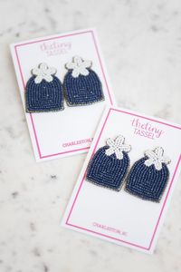 Pendientes de Aro Modernos con Cuentas de Vidrio Bordadas para Bodas, Fiestas, Eventos Festivos y Regalos, Joyería de Moda 2026 - Product Image 4