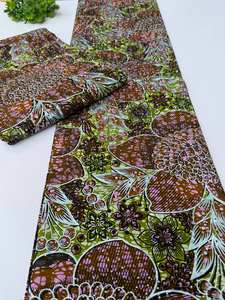 Tissu en coton 100% de haute qualité, imprimé africain nigérian et Ankara, motifs vibrants pour vêtements de mode, Afrique du Sud - Product Image 3