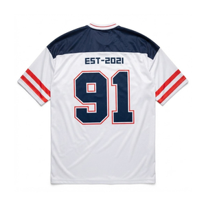 เสื้อทีมฟุตบอลเสื้อคอวีออกแบบได้ตามต้องการชื่อหมายเลขเฉพาะเสื้อฝึกซ้อมกีฬา - Product Image 2