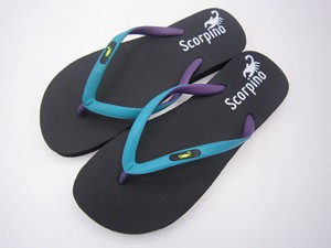 Scorpino Winter <b>Outdoor</b> <b>Slippers</b> Black Yellow Natural Rubber Anti-Slippery <b>Waterproof</b> Lightweight Open Toe Summer Flip Flops - Product Image 1