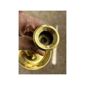 Elegant Pattern Gold Finished Christmas Decorative Metal Handcrafted <b>Candle</b> HOme Decor Metal Decorative Handmade <b>Candle</b> Holder - Product Image 3