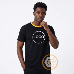 T-shirt personnalisé 100 % coton molletonné pour homme, à manches courtes, col rond, coupe classique, respirant et à séchage rapide, pour la fraternité grecque Phi - Product Image 2