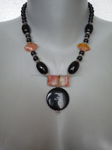 <b>Resin</b> Bead Necklace Fashion Multi <b>Colour</b> Jewelry Trendy Look Handmade <b>Resin</b> Necklace with Attractive Look - Product Image 2