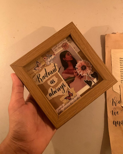 Cadres photo en bois d'acacia pour la décoration de la maison, cadres photo en bois décoratifs pour table - Product Image 3