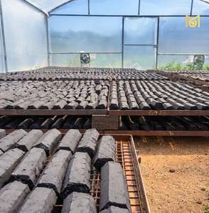 Carbón de Coco Hexagonal en Bloques para Pedidos al por Mayor, Carbón Negro de Madera Dura con 55-75% de Carbono Fijo, Calidad de Exportación, Proveedor de Combustible para Barbacoa - Product Image 4