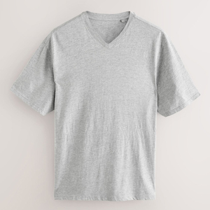 T-shirt Homme Coupe Droite Imprimé Personnalisé Grande Taille Uni - Product Image 4