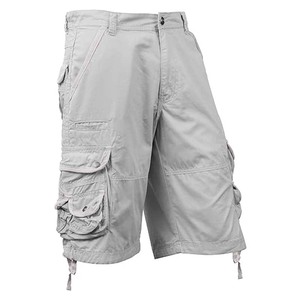 Men's Trail <b>Cargo</b> <b>Shorts</b> with Breathable Mesh Panels Multiple Compartments <b>Long</b> Fit Lightweight Solid 100% Cotton Quick Dry - Product Image 5