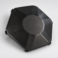 Boîtier de drone en fibre de carbone, coque composite aérodynamique, housse de protection pour compartiment d'équipement d'UAV à voilure fixe