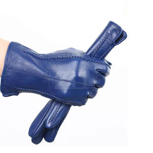 Gants de mode décontractés en cuir respirant de haute qualité pour l'extérieur en hiver, style sportif, nouvelle collection, les plus vendus - Product Image 1