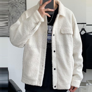 Veste en laine sur mesure à épaules tombantes pour homme, tissu doux, coupe confortable, chaude, pour usage quotidien, vêtements d'extérieur personnalisés, fabricant en gros - Product Image 6