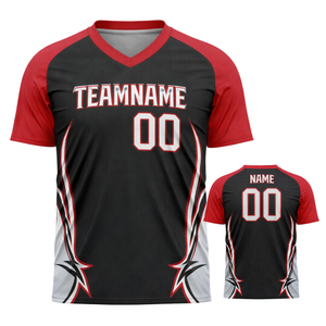 Camiseta de Béisbol Sublimada Personalizada para Hombre, Blanca con Rayas Negras, Cuello en V, Uniforme de Equipo, Transpirable, OEM - Product Image 1