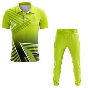 Best Selling Unisex Polyester <b>Cricket</b> Uniform Customized Logo New Arrival - Product Image 1