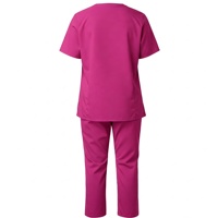 Tenues d'infirmière personnalisées respirantes, écologiques et de haute qualité, ensembles de blouses médicales en coton et polyester pour hôpitaux et spas