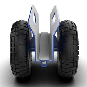La chariot auto-bloquant Ausavina SLT60 aide à transporter les dalles sur des surfaces irrégulières en toute sécurité et facilement. - Product Image 2