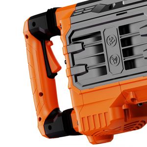 Martello Demolitore da 3500W, Demolitore per Calcestruzzo con 2 Scalpelli, Impugnatura Girevole a 360°, Guanti Inclusi - Product Image 4