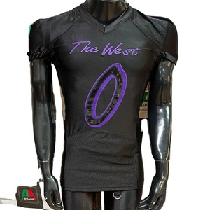 Maillot de football américain fan jersey parent sublimation attirail broderie sergé plus taille soutien personnalisé respirant Real Photos - Product Image 1