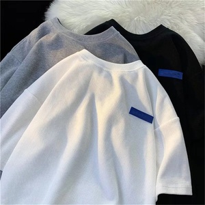 T-shirts pour hommes Basic T-Casual T-shirt Tops surdimensionnés Qualité Unisexe T-shirts courts Vêtements pour hommes - Product Image 4