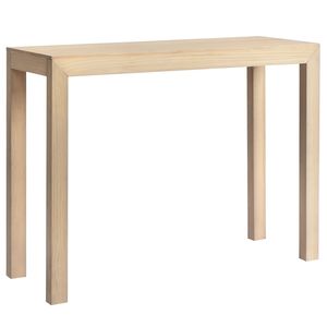 Consolle da ingresso in legno naturale da 46 pollici per soggiorno, corridoio e zona divano - Product Image 1