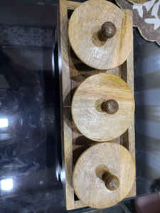 Ensemble de plateaux en bois de manguier durable en gros en provenance d'Inde, articles de table de haute qualité, accessoires décoratifs en bois poli - Product Image 2