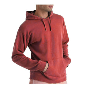 Men's Winter Hoodie Sweatshirt Breathable 100% Cotton Eco-Friendly Loose Fit 480g Long Sleeve Pullover Pocket <b>Design</b> Custom Logo - Product Image 2