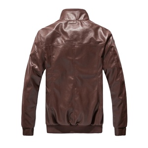 Chaqueta de cuero de moda de invierno de calidad superior para hombre, logotipo personalizado de talla grande, cierre de cremallera de piel de oveja, último diseño hecho en Pakistán - Product Image 3