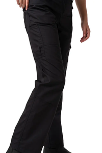 Pantalon cargo de travail pour femme, taille mi-haute, hiver, avec poches, matière confortable et respirante, fabriqué en polycoton - Product Image 2