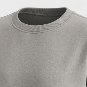 Ensemble de survêtement en tricot pour femmes, 2 pièces, couleur unie, col rond, coupe ample, short au-dessus du genou, vêtements décontractés pour toutes les saisons - Product Image 4