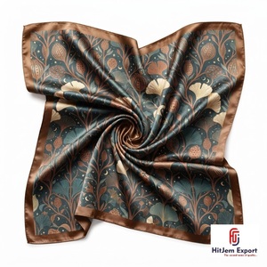 Fabricante de Bufandas de Satén Estampadas de Lujo, OEM, ODM, Marca Privada, Nigeria, Kenia, Ghana, Etiopía, África, Publicidad y Marketing - Product Image 2