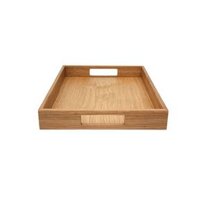 Plateau rectangulaire en bois avec poignée, design Art Déco, motif nature morte, thème floral et fruité, utilisation décorative, dernier design moderne, pour la nourriture - Product Image 2
