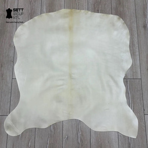 Full Hide Natural Goat Skin Settgroup Vellum Parchment Goat Bleached <b>White</b> Waterproof Durable Furniture Accessories Trusted - Product Image 3