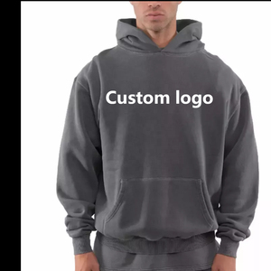 Custom Hoodies Manufacturers Plain <b>Blank</b> Hooded Sweatshirt 100% Cotton Thick Heavy <b>Weight</b> 500GSM Oversized Hoodies - Product Image 4