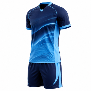 Fabricante de Camisetas de Fútbol al por Mayor, Proveedor de Uniformes de Fútbol Personalizados, Marca Privada OEM, Fábrica de Ropa Deportiva para Equipos, 100% Poliéster - Product Image 3