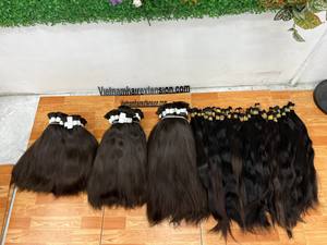 Extensions de cheveux naturels ondulés de haute qualité, 100% cheveux humains vierges, cheveux vietnamiens, 100g, extensions de cheveux du Vietnam - Product Image 6