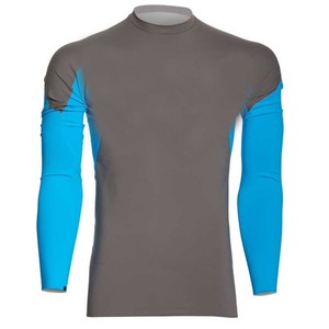 Rashguard Blanco y Negro para Entrenamiento Profesional de BJJ, Rashguard de Manga Corta para Hombre y Mujer - Product Image 3