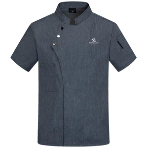 Uniforme de cuisine d'hôtel en tissu mélangé coton et design pratique, fabricant de vêtements en gros 2026 - Product Image 5