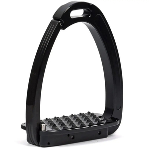Estribos para Montar a Caballo, Par de Estribos para Seguridad Ecuestre, Superficie Inclinada Antideslizante, Protección para el Tobillo, Equipo Duradero de Acero Inoxidable - Product Image 2