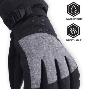 Latest Trending Custom <b>Ski</b> <b>Gloves</b> Durable Quality Professional Warm Comfortable Best Performance <b>Ski</b> <b>Gloves</b> For Men - Product Image 2