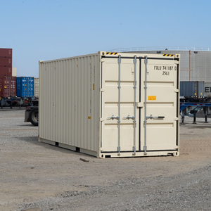 Conteneur maritime High Cube de 20 pieds de haute qualité, unité de stockage de marchandises en acier portable pour le transport de fret - Product Image 1