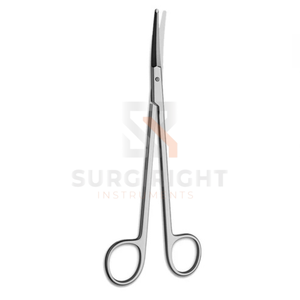 Tijeras para amígdalas Boettcher, acero inoxidable alemán, instrumento quirúrgico ORL, rectas y curvas, reutilizables, CE ISO, de Blush Surgical - Product Image 3