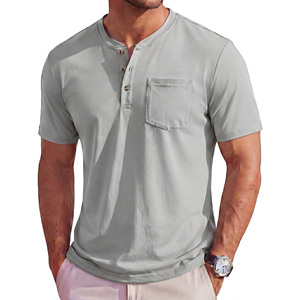 Camisetas personalizadas 100% algodón puro premium, lisas, negras y blancas, clásicas de manga corta para hombre, informales, de alta calidad. - Product Image 3